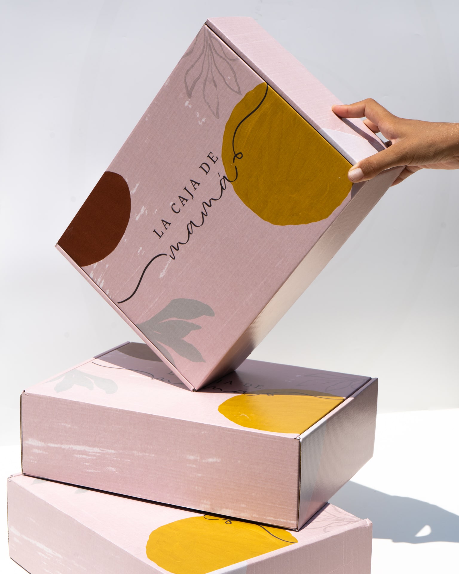 Contenido la caja de mamá